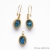 Kolczyki Druza Blue-Gold / VENUS GALERIA / Biżuteria / Kolczyki