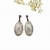  Kolczyki srebrne oksydowane- Ażurowa rozeta / VENUS GALERIA / Biżuteria / Kolczyki