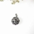 VENUS GALERIA, Biżuteria, Wisiory, Ażurowa kula mała z cyrkonią - wisiorek srebrny