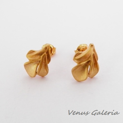 Kolczyki - Iris złoty / VENUS GALERIA / Biżuteria / Kolczyki