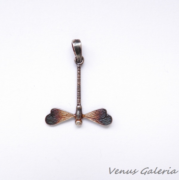 Wisiorek srebrny - Mini ważka / VENUS GALERIA / Biżuteria / Wisiory