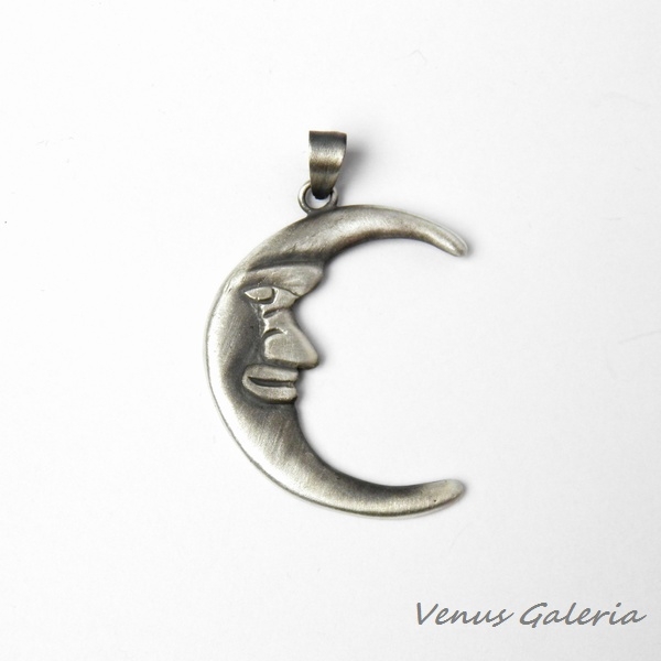 Moon - zawieszka srebrna / VENUS GALERIA / Biżuteria / Wisiory