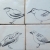 kafle zimowe ptaki / artkafle / Dekoracja Wnętrz / Ceramika