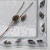 naczynia szklane w zestawie SLIM LINE - ciasteczka / WAWER / Dekoracja Wnętrz / Szkło