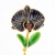 Wisior storczyk phalaenopsis fioletowy / Bondarowski / Biżuteria / Wisiory