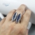 Wsparcie - pierścień z Lapis Lazuli / Angel / Biżuteria / Pierścionki