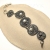 Black Glitter - srebrna bransoleta z perłami