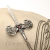 Dragon Blade - unikatowy srebrny naszyjnik z wisiorem w kształcie miecza / Iza Malczyk / Biżuteria / Naszyjniki