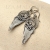 Zen Garden - Maple Bridge Earrings - srebrne kolczyki z listkami / Iza Malczyk / Biżuteria / Kolczyki