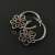 Flower Hoops / Iza Malczyk / Biżuteria / Kolczyki