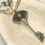 Chambre Etoilee - srebrny naszyjnik z wisiorem w kształcie klucza / Iza Malczyk / Biżuteria / Naszyjniki