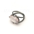 Pink Moon - srebrny pierścionek z różowym kwarcem / Iza Malczyk / Biżuteria / Pierścionki