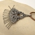 Kahlua - unikatowy srebrny wisior z kwarcem dymnym i spinelem / Iza Malczyk / Biżuteria / Wisiory