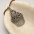 Kahlua - unikatowy srebrny wisior z kwarcem dymnym i spinelem / Iza Malczyk / Biżuteria / Wisiory