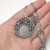 Perigeum - bajkowy naszyjnik z wisiorem przedstawiającym księżyc w pełni, wykonany ze srebra i kamieni księżycowych / Iza Malczyk / Biżuteria / Naszyjniki