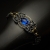 Moira - unikatowa srebrna bransoleta ze złoceniami / Iza Malczyk / Biżuteria / Bransolety