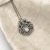 Petit Clochette - drobny srebrny naszyjnik z różowym kwarcem / Iza Malczyk / Biżuteria / Naszyjniki