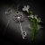 Astraea - unikatowy srebrny naszyjnik z wisiorem w kształcie klucza / Iza Malczyk / Biżuteria / Naszyjniki