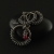 Ruby Red Hoops - REZERWACJA