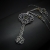 Psamathe - unikatowy srebrny naszyjnik z wisiorem w kształcie klucza / Iza Malczyk / Biżuteria / Naszyjniki