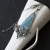 Ice Pendulum - unikatowy srebrny naszyjnik z kianitem i topazem / Iza Malczyk / Biżuteria / Naszyjniki
