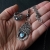 Dark Sweetness - unikatowy srebrny komplet biżuterii z perłami / Iza Malczyk / Biżuteria / Komplety