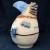 Piórnik ceramiczny - Pan bembniarz / Malgoska Wosik CERAMICZKA / Dekoracja Wnętrz / Ceramika
