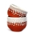 Ceramiczne czarki SENCHA\SAKE 2 szt - strugane