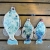 Ceramiczne rybki na ścianę 3 szt - Nakrapiane II / Malgoska Wosik CERAMICZKA / Dekoracja Wnętrz / Ceramika