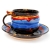 Filiżanka z talerzykiem- JT 129 / Malgoska Wosik CERAMICZKA / Dekoracja Wnętrz / Ceramika