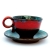 GJF160 -Ceramiczna filiżanka z talerzykiem / Malgoska Wosik CERAMICZKA / Dekoracja Wnętrz / Ceramika