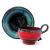 GJF159 -Ceramiczna filiżanka z talerzykiem / Malgoska Wosik CERAMICZKA / Dekoracja Wnętrz / Ceramika