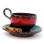 Malgoska Wosik CERAMICZKA, Dekoracja Wnętrz, Ceramika, GJF159 -Ceramiczna filiżanka z talerzykiem