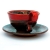 GJF157 -Ceramiczna filiżanka z talerzykiem / Malgoska Wosik CERAMICZKA / Dekoracja Wnętrz / Ceramika