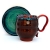 JT155 -Ceramiczny kubek z talerzykiem / Malgoska Wosik CERAMICZKA / Dekoracja Wnętrz / Ceramika
