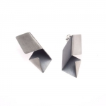 ORIGAMI S kolczyki proste