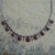 Jarzębiny z Lorien - ręcznie wykonany srebrny naszyjnik z korala / Rivendell / Biżuteria / Naszyjniki
