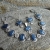 Tindómerel - ręcznie wykonane srebrne kolczyki z kyanitami / Rivendell / Biżuteria / Kolczyki