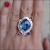 MENELMACAR - srebrny pierścień z niebieskim labradorytem / Rivendell / Biżuteria / Pierścionki