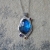 Rivendell, Biżuteria, Wisiory, MENELMACAR - srebrny wisior z niebieskim labradorytem