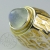 Srebrny pierścionek z kamieniem księżycowym ID:150623 / AmberGallery / Biżuteria / Pierścionki