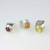 Srebrny pierścionek z prehnitem ID:150625 / AmberGallery / Biżuteria / Pierścionki