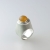 AmberGallery, Biżuteria, Pierścionki, Sygnet srebrny pierścionek z karneolem ID: 150624