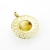 Srebrny złocony ażurowy wisiorek z bursztynem ID:180848 / AmberGallery / Biżuteria / Wisiory