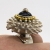  Srebrny unikatowy pierścionek z ametystem i rodolitem-ID:210232 / AmberGallery / Biżuteria / Pierścionki