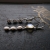 Srebrne długie kolczyki z kamieniem księżycowym i perłami ID:211161 / AmberGallery / Biżuteria / Kolczyki
