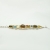 Srebrna bransoletka z bursztynem i kamieniami jubilerskimi ID: 230952 / AmberGallery / Biżuteria / Bransolety