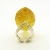 Duży pierścionek bursztynowy z fasetowanym ametystem  ID: 231038 / AmberGallery / Biżuteria / Pierścionki