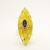 Duży pierścionek bursztynowy z fasetowanym ametystem  ID: 231038 / AmberGallery / Biżuteria / Pierścionki