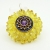 AmberGallery, Biżuteria, Wisiory, Bursztynowy wisior z ametystem, lapisem lazuli i różowym szafirem  ID: 231033